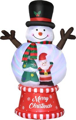 8' Inflatable Christmas Snowman Blow-Up Outdoor Yard Display