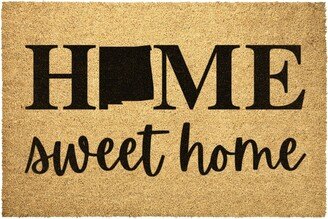 New Mexico State Doormat Home Sweet Door Mat Outdoor Rug Decor Housewarming Summer Winter Christmas House Gift