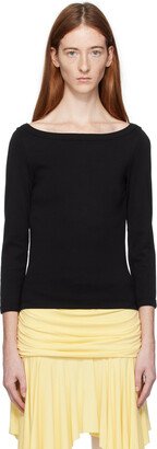 FLORE FLORE Black Steffi Long Sleeve T-Shirt