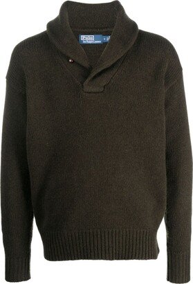 Shawl-Collar Pullover Jumper