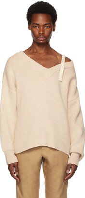 Beige Le Chouchou 'La Maille Sargas' Sweater