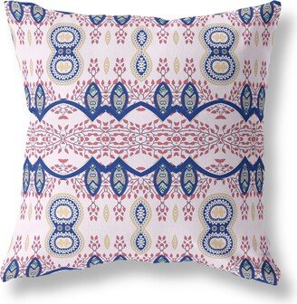 Amrita Sen Designs Amrita Sen Sephalina Paisley Leaves Indoor Outdoor Pillow