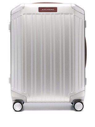 Aluminium Ridged 4-Wheel Suitcase