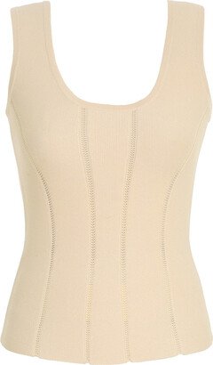 Luminosity Knit Panelled Tank-AA