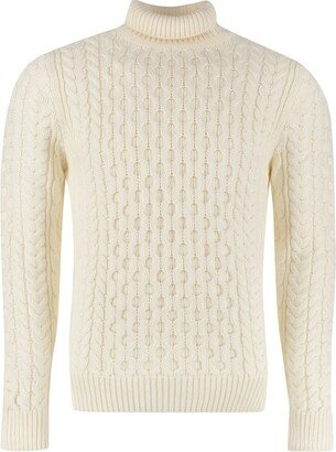 Turtleneck Knitted Sweater-AA