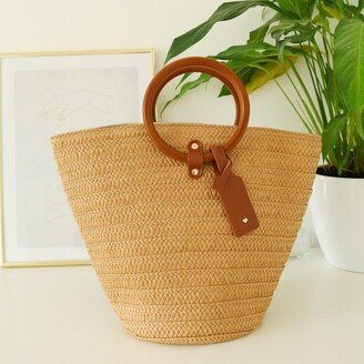 Charlie Straw Basket Bag