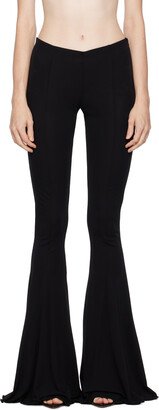 Black Flared Trousers