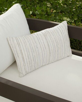 Luxe Stripe Outdoor Lumbar Pillow