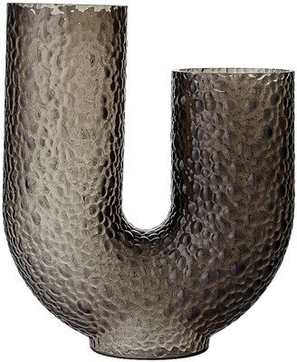 Arura Asymmetric Vase in Black