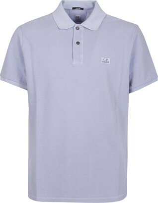 Logo Embroidered Short Sleeved Polo Shirt-AD