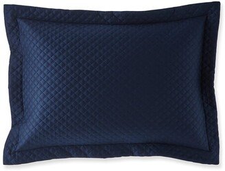 Quilted Sateen Argyle Standard Sham