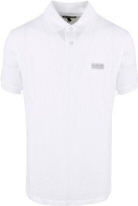 Logo Printed Polo Shirt-AB