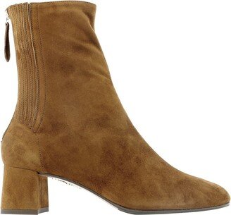 Zip-Up Ankle Boots-AB