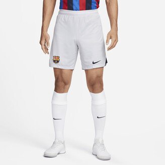 FC Barcelona 2022/23 Stadium Third Men's Dri-FIT Soccer Shorts in Grey