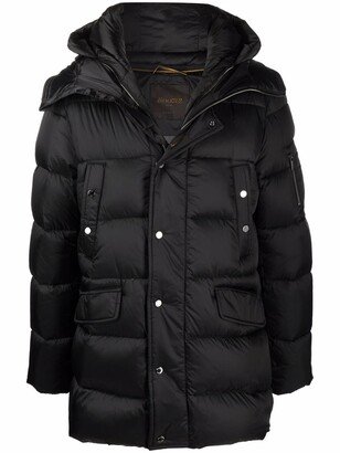 Padded Hooded Down Coat-AA