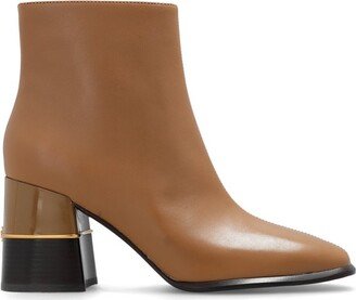 Pointed-Toe Ankle Boots-AK