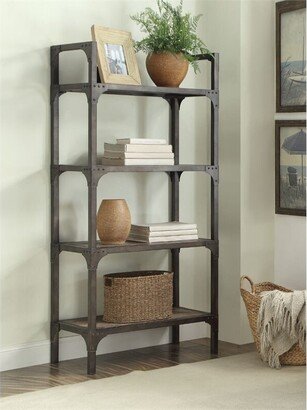 IGEMAN 4-Tier Gorden Bookshelf, 30''L*16''W*65''H, 32LBS