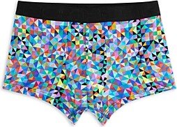 Sergio Abstract Print Tight Fit Trunks