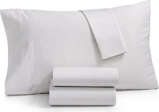 Closeout! Damask Designs Wovenblock 550 Thread Count Supima Cotton Pillowcase Pair, Standard, Created for Macy's