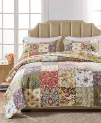 Blooming Prairie Quilt Set 3 Piece