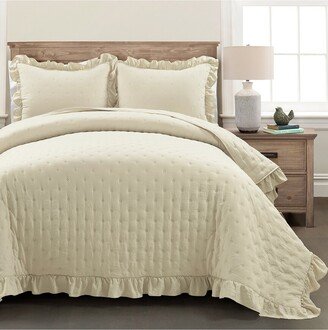 3Pc Reyna Reversible Oversized Quilt Set