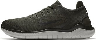 Men's Free Run 2018 Road Running Shoes in Green