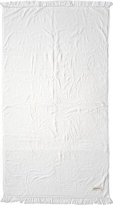 business & pleasure co. Beach Towel in White-AA