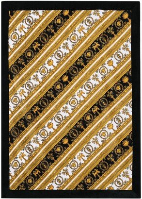 Baroque-Print Beach Towel