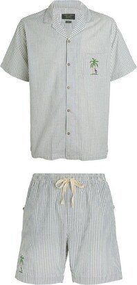 Striped Pyjama Set-AA