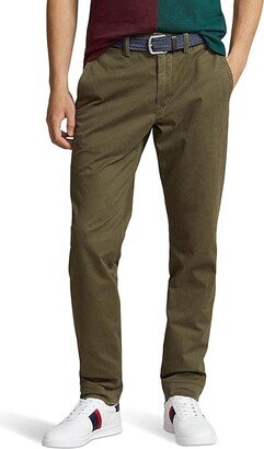 Straight Fit Stretch Chino Pants (Armadillo) Men's Casual Pants