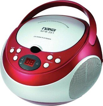 Naxa Portable Cd Player with Am/Fm Stereo Radio