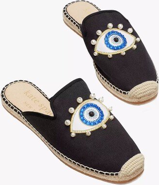 Azura Evil Eye Espadrille Mules