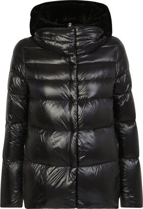 Hooded Down Jacket-AG