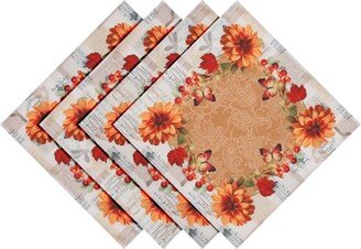 Fall in Love Set of 4 Napkins, 20 x 20