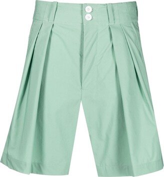 Pleated Tailored Shorts-AB