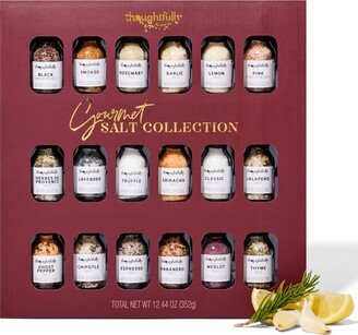 Thoughtfully Gourmet, Salt Sampler Gift Set, Set of 18