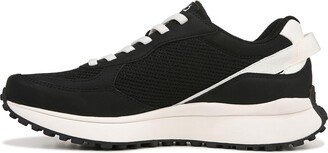 Womens Jog On Lace Up Sneaker Black 10 M