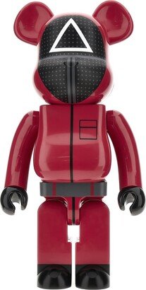 X Squid Game Guard Triangle 1000% Be@rbrick Figure