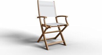 Curated Maison Lucas Teak Outdoor Folding Armchair