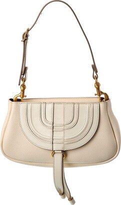 Marcie Small Leather Hobo Bag