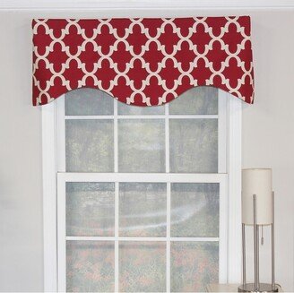 Quality Cornice Valance Finn Red - 50x17