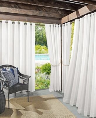 Sailor Indoor Outdoor Grommet Top Curtain Collection