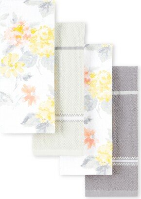 Amber Floral Kitchen Towel Set 2-Pack, 16