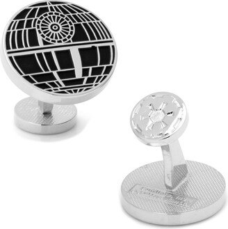 Recessed Matte Death Star Cufflinks