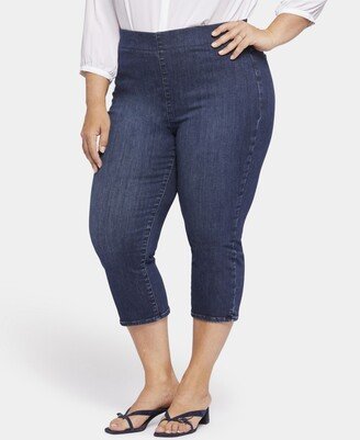 Plus Size Dakota Crop Pull-On Jeans