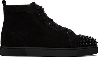 Black Lou Spikes Sneakers