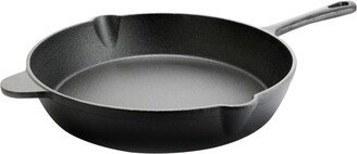 General Store Addlestone 12 Inch Cast Iron Frying Pan With Dual Pouring Spout