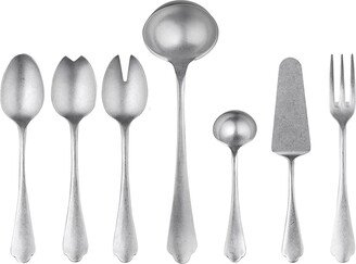 Dolce Vita Pewter 7-Piece Full Serving Set