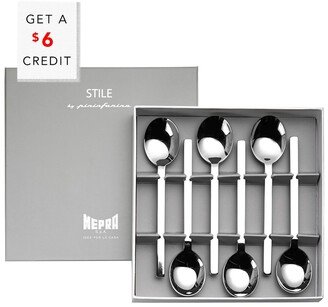 Gift Box 6Pc Coffee Spoons With $6 Credit