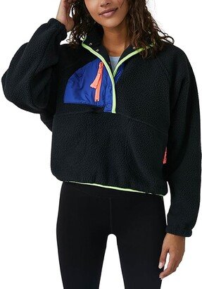 Hit The Slopes Pullover (Black Sporty Combo) Women's Clothing